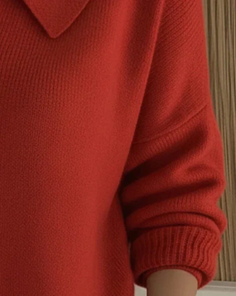 Cardigan mit Rippstruktur und Kragen für Damen