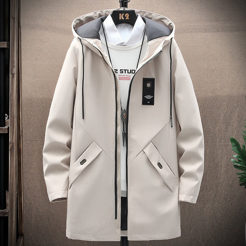 Parka mit Kapuze und wahlweise Teddyfutter für Herren - Beige