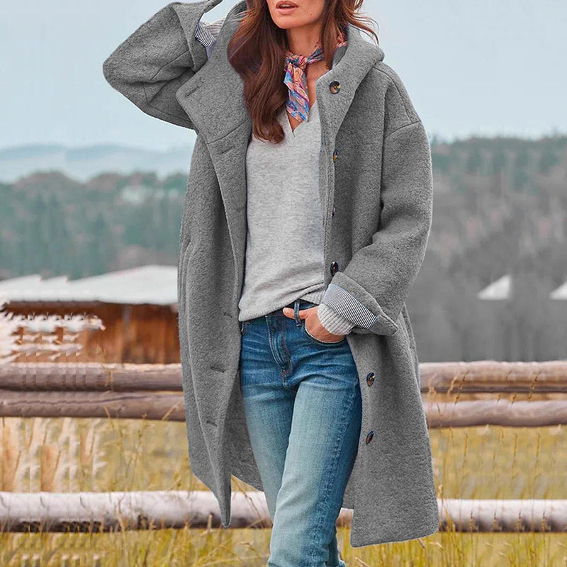 Herbstjacke mit Kapuze für Damen