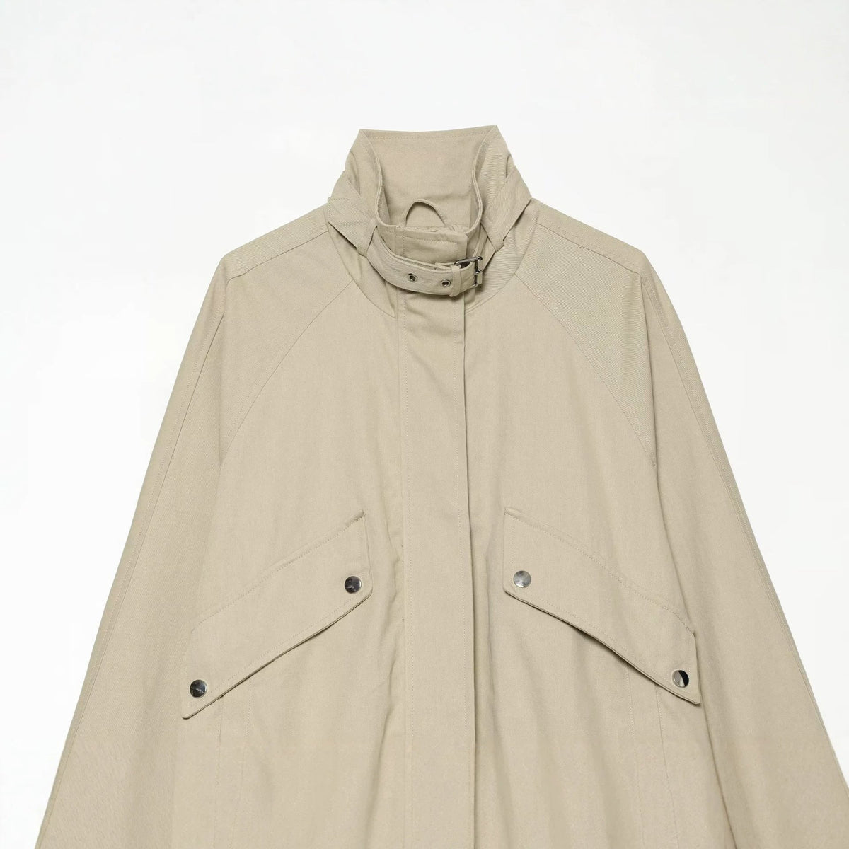 Übergangsjacke mit Stehkragen und Taillenbund für Damen