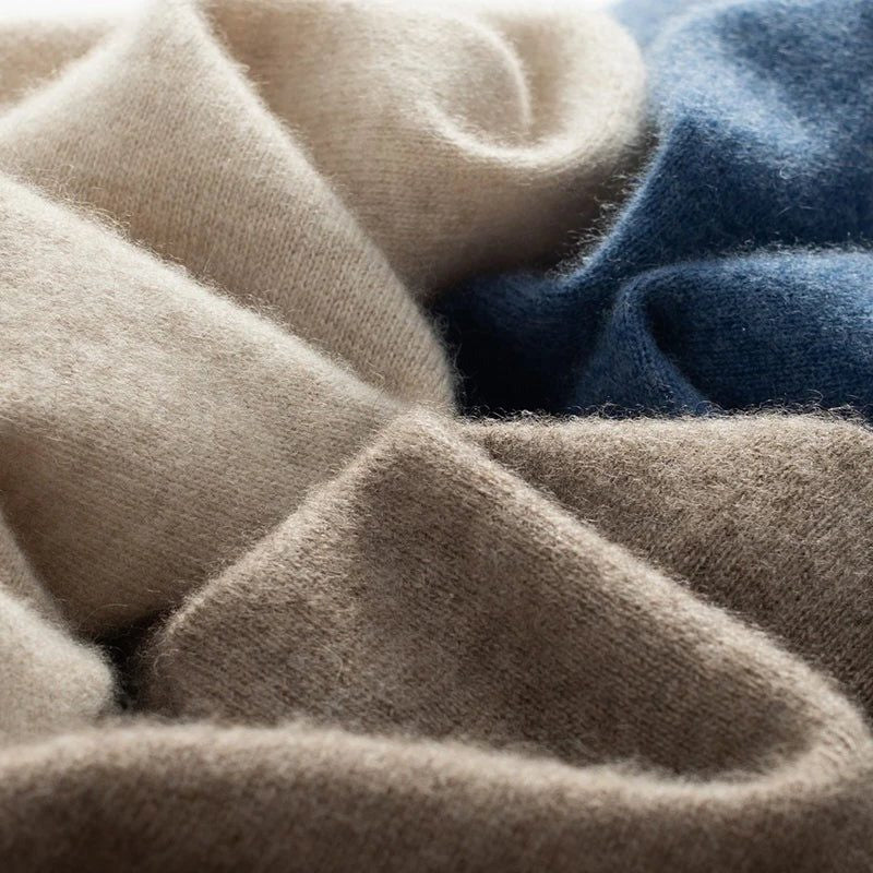 Slim-Fit Ribbed Roll-Neck Jumper - Colour overview