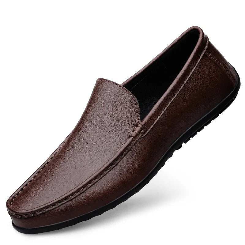 Loafer aus Kunstleder zum Hineinschlüpfen für Herren