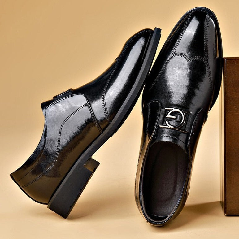 Loafer mit Schnalle aus Handarbeit für Herren