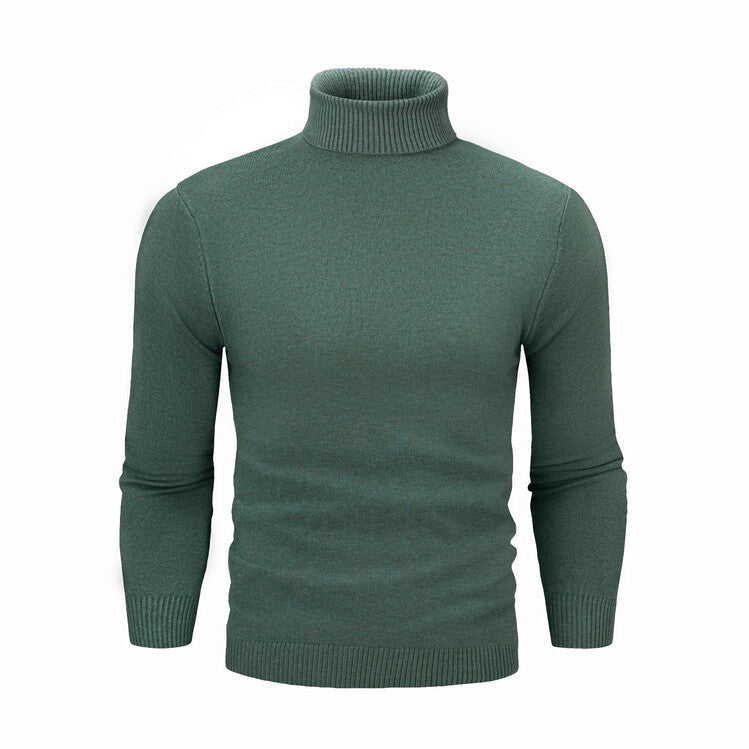 Merino Pullover mit Rollkragen und schmalem Schnitt für Herren