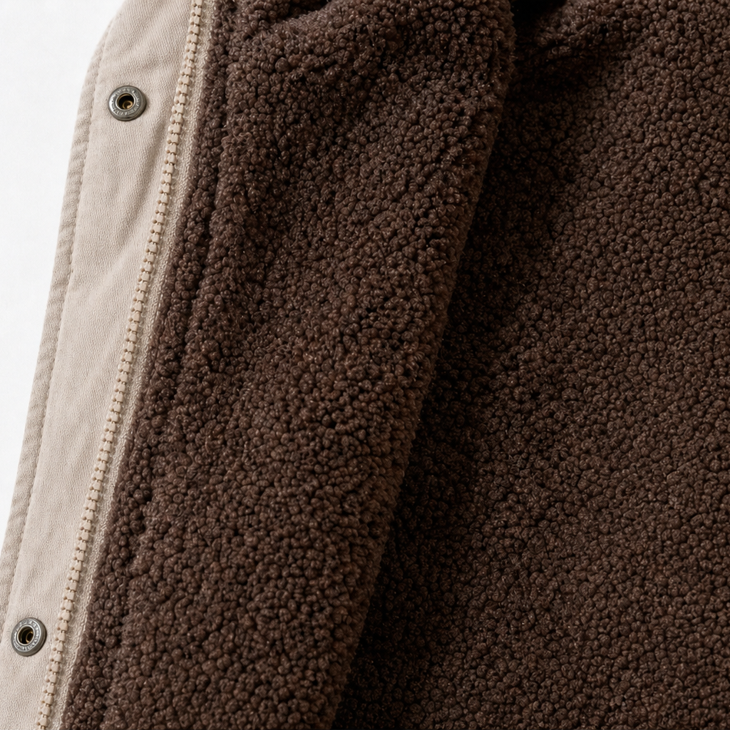 Parka mit geradem Schnitt und Kapuze für Damen