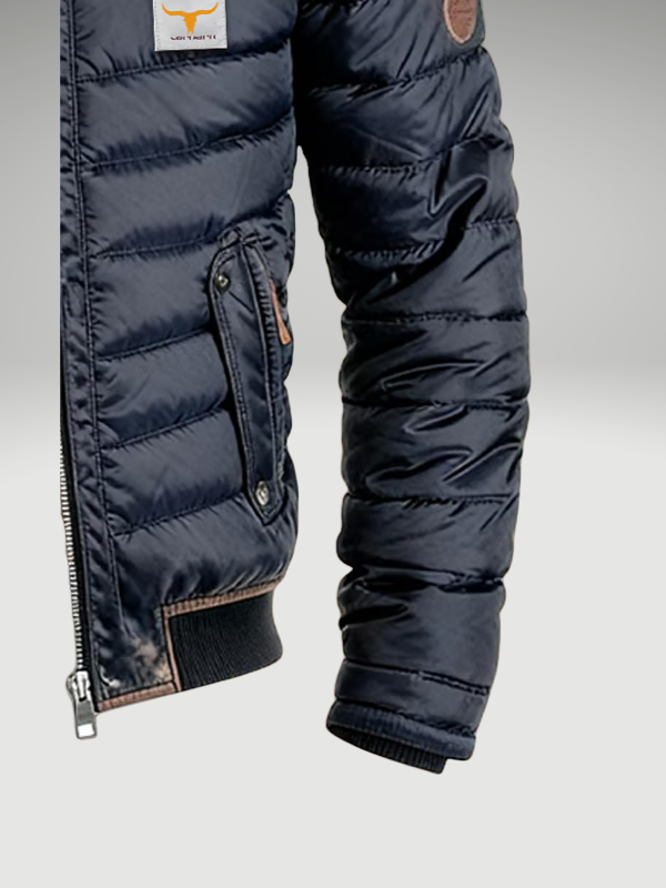 Steppjacke mit Taschen und bequemer Passform für Herren