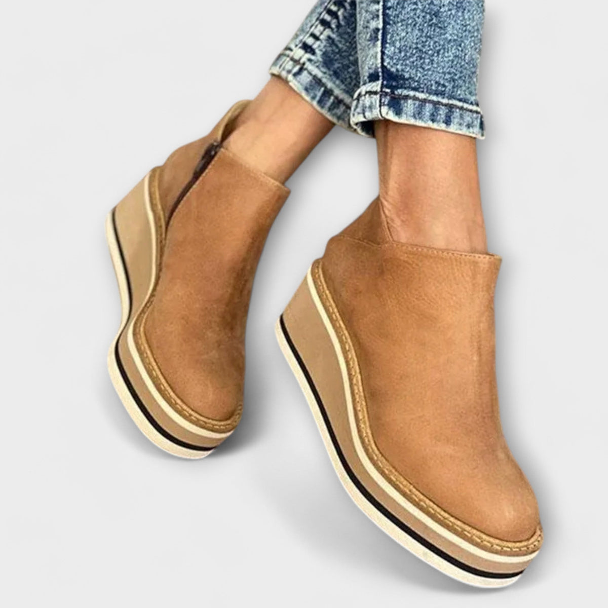 Stiefel mit klaren Linien und weicher Polsterung für Damen
