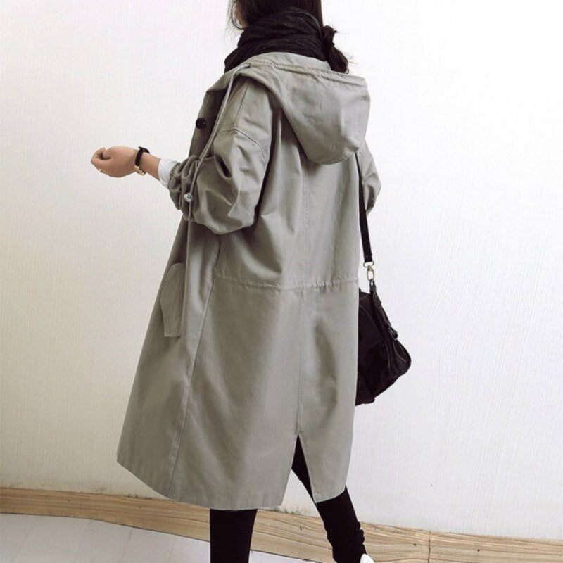 Trenchcoat mit verstellbarer Passform für Damen