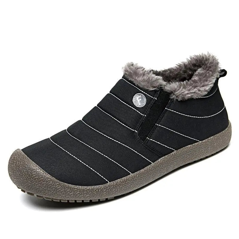 Winterboots mit runder Kappe zum Hineinschlüpfen für Damen