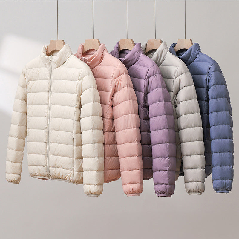 Pufferjacke mit Steppung und weichem Fall für Damen
