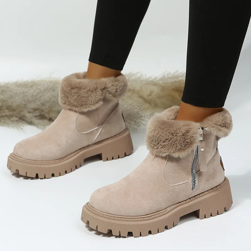 Winterstiefel mit Fußgewölbestütze für Damen