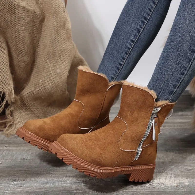 Winterstiefel mit Fußgewölbestütze für Damen