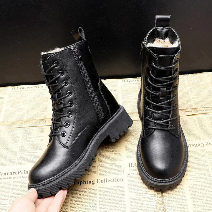 Winterstiefel mit Futter und rutschfester Sohle für Damen