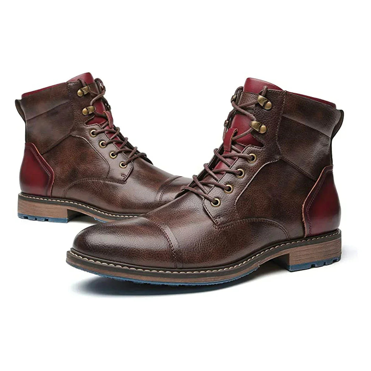 Boots aus Leder im Oxford-Stil für Herren