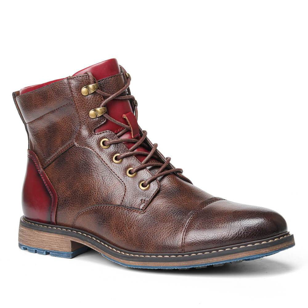 Boots aus Leder im Oxford-Stil für Herren