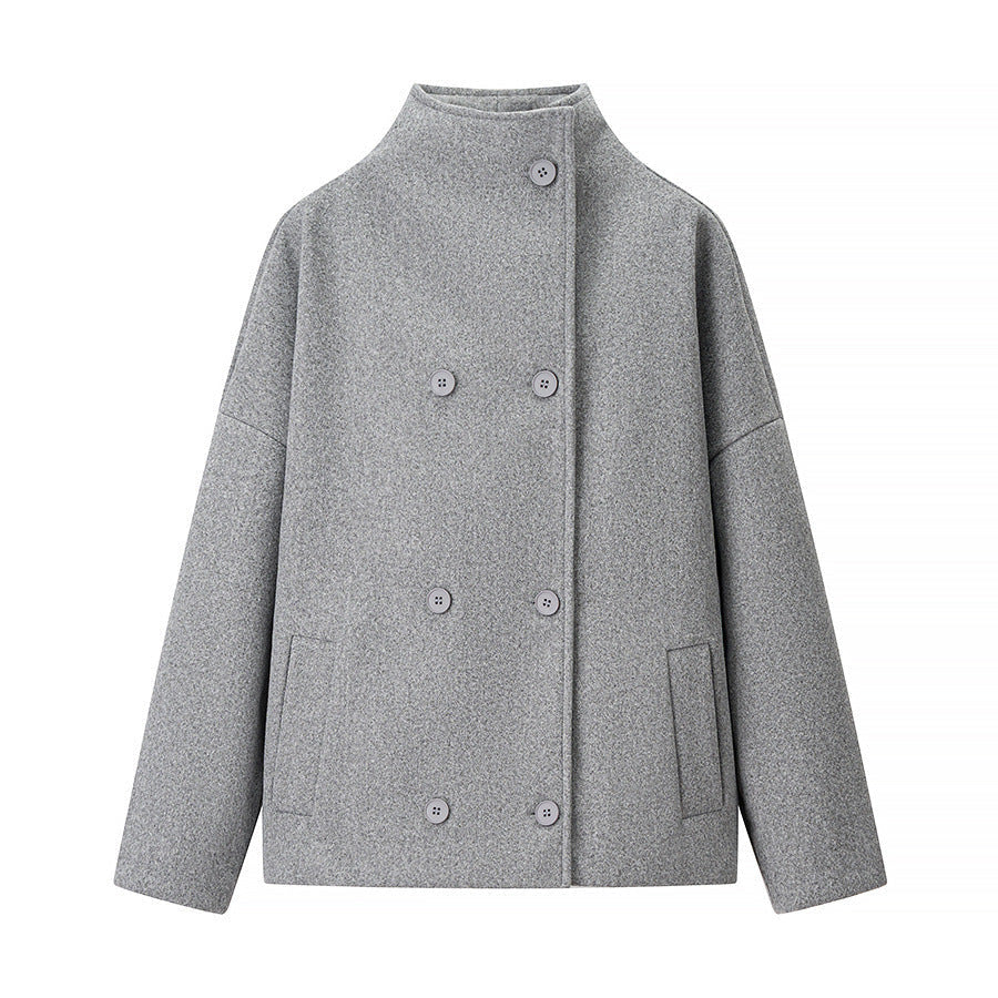 Cabanjacke mit Stehkragen und kurzem Schnitt für Damen