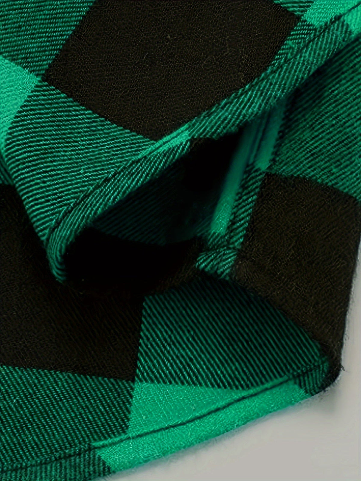 Flanellhemd mit geknöpften Brusttaschen für Herren