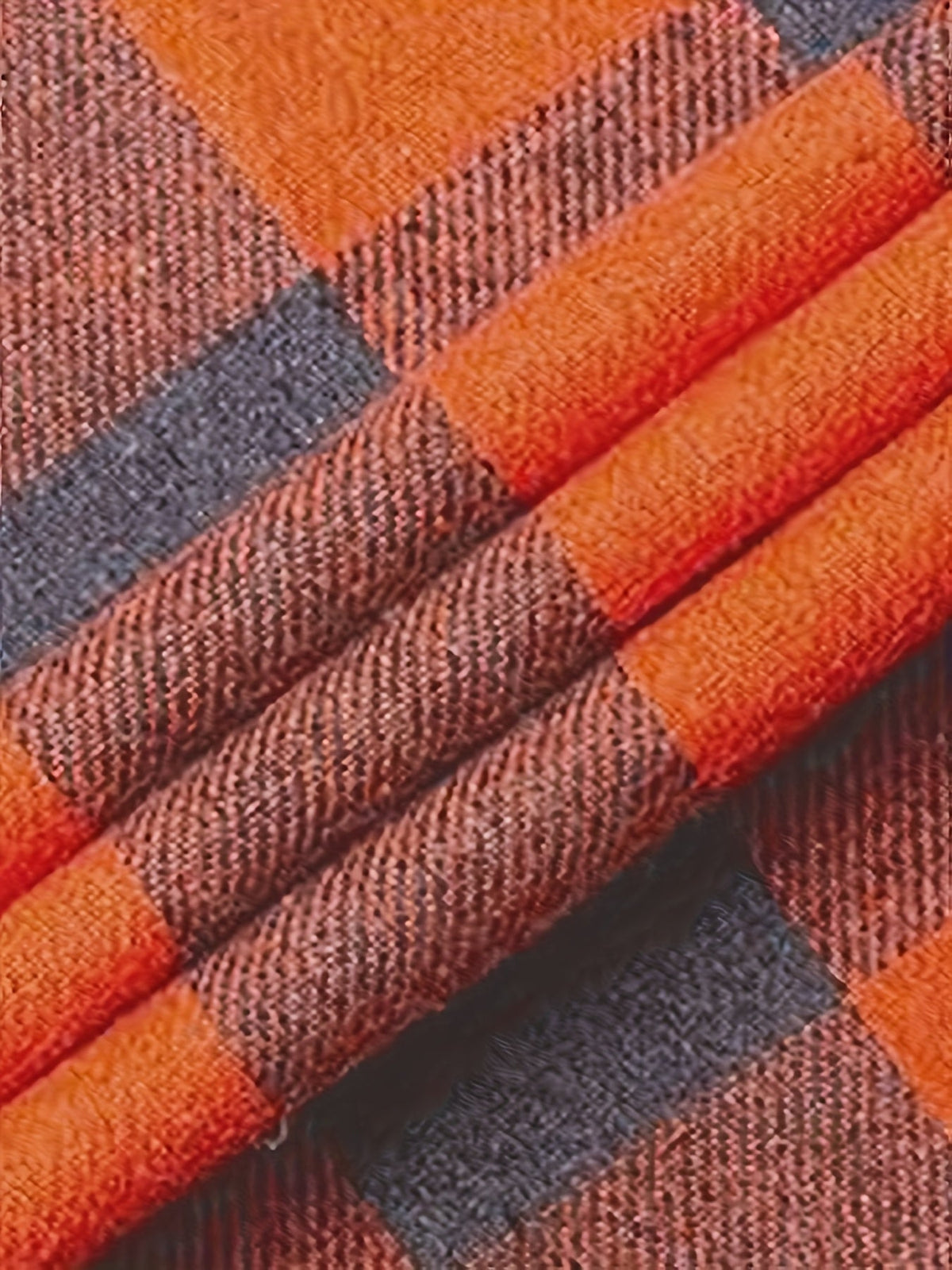 Flanellhemd mit geknöpften Brusttaschen für Herren