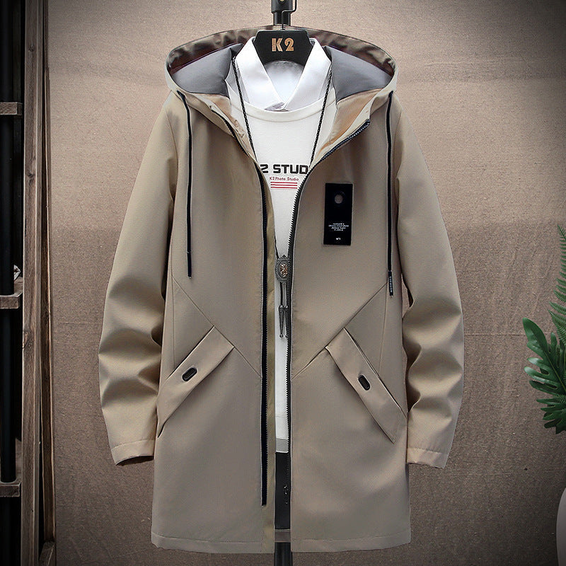 Parka mit Kapuze und wahlweise Teddyfutter für Herren - Kamelbraun