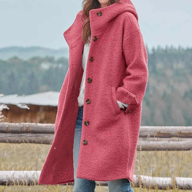 Herbstjacke mit Kapuze für Damen
