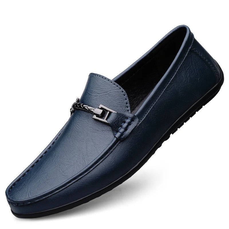 Loafer aus Kunstleder zum Hineinschlüpfen für Herren