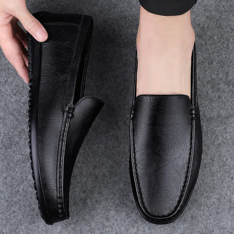 Loafer aus Kunstleder zum Hineinschlüpfen für Herren