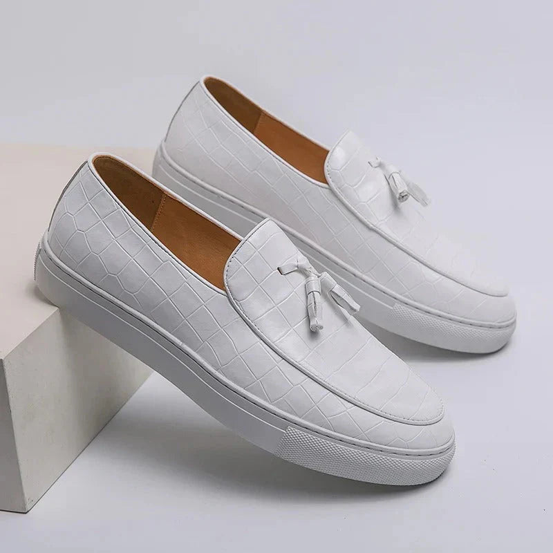 Loafer mit Quasten und Gummisohle für Herren