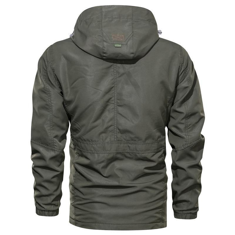 Parka mit Kapuze und Taillenzug für Herren