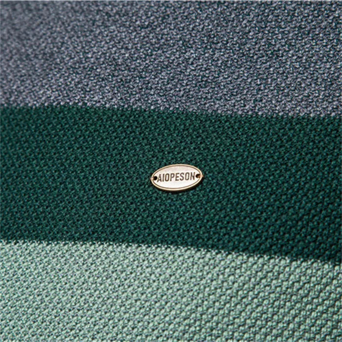 Pullover mit Stickerei und Rippdetails für Herren