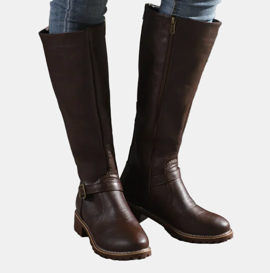 Stiefel mit hohem, schlankem Schaft für Damen