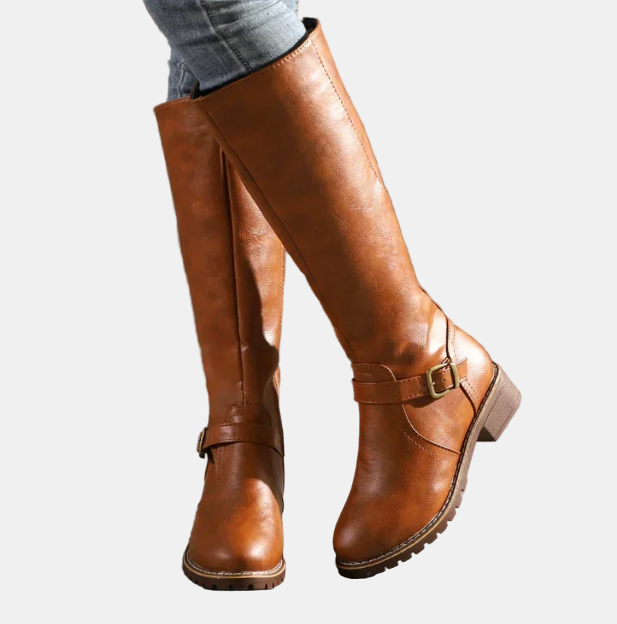 Stiefel mit hohem, schlankem Schaft für Damen