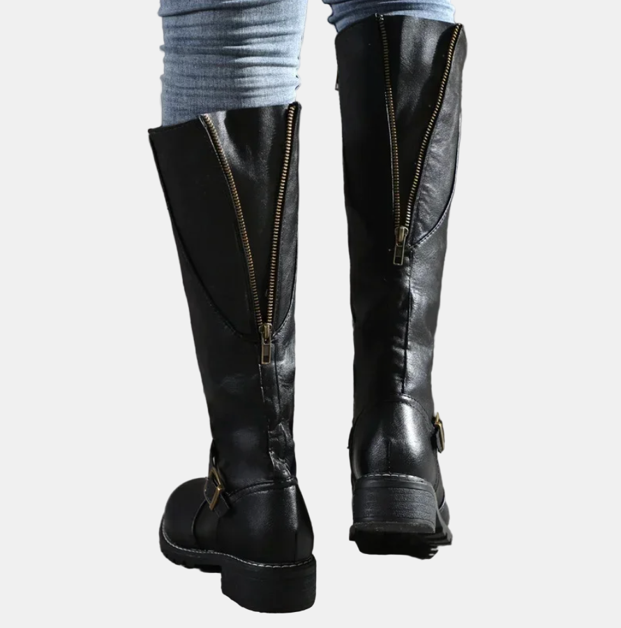 Stiefel mit hohem, schlankem Schaft für Damen