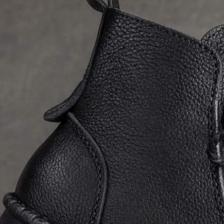 Schnürboots im Retro-Stil mit Gummisohle für Damen