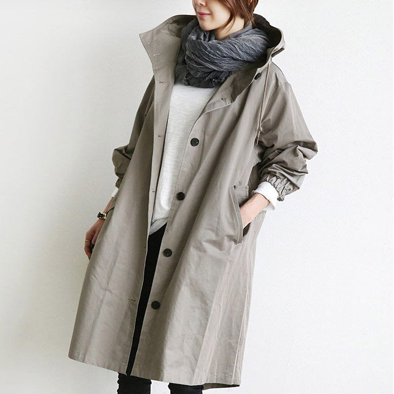 Trenchcoat mit verstellbarer Passform für Damen