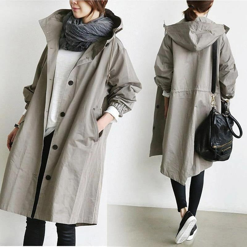 Trenchcoat mit verstellbarer Passform für Damen