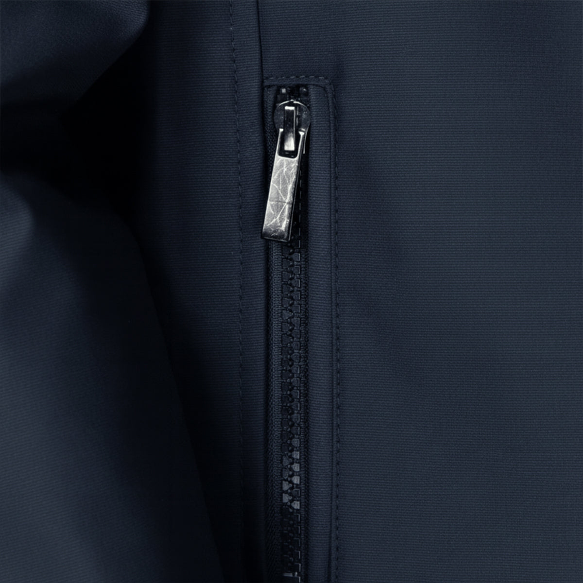 Winterjacke Herren mit Fleecefutter, hüftlang und Stehkragen
