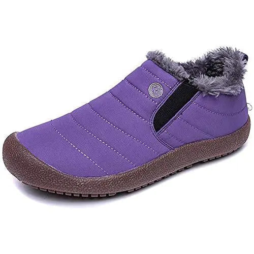 Winterboots mit runder Kappe zum Hineinschlüpfen für Damen