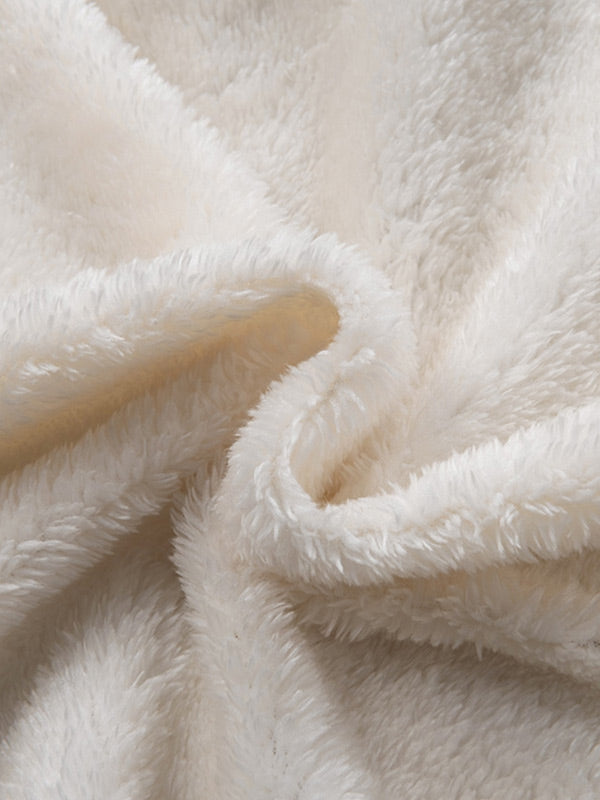 Winterjacke Herren mit Fleecefutter, wasserdicht und hüftlang