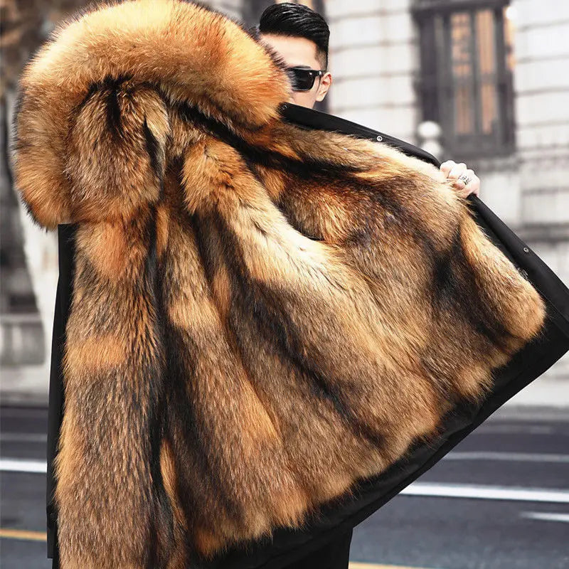 Winterjacke mit Fütterung und Taschen für Herren