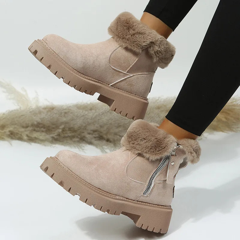 Winterstiefel mit Fußgewölbestütze für Damen
