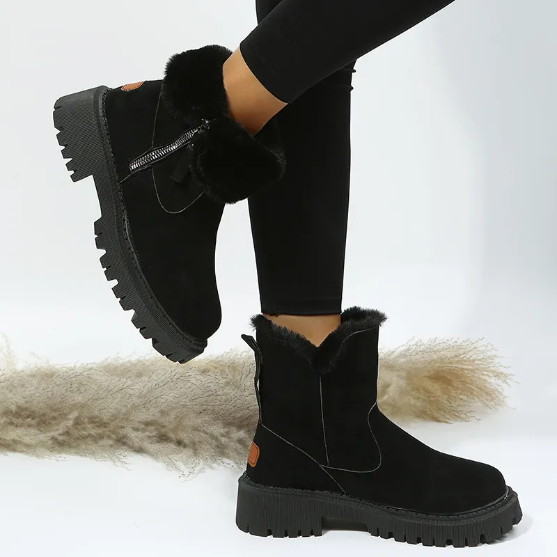 Winterstiefel mit Fußgewölbestütze für Damen