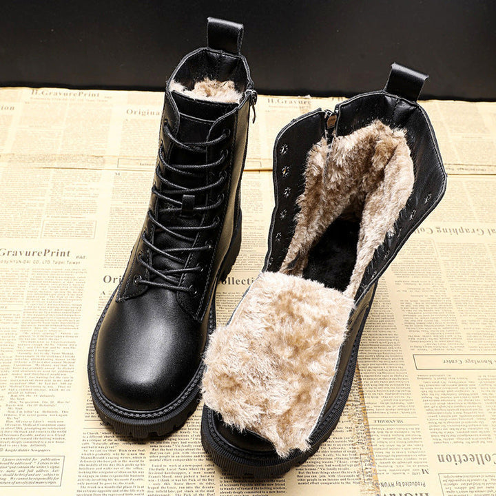Winterstiefel mit Futter und rutschfester Sohle für Damen
